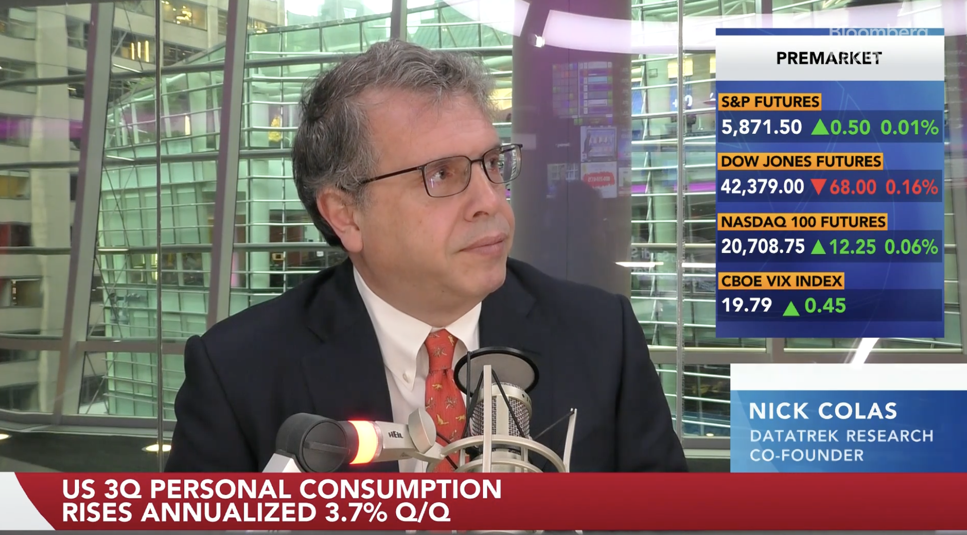 DataTrek’s Nick Colas on Bloomberg Radio